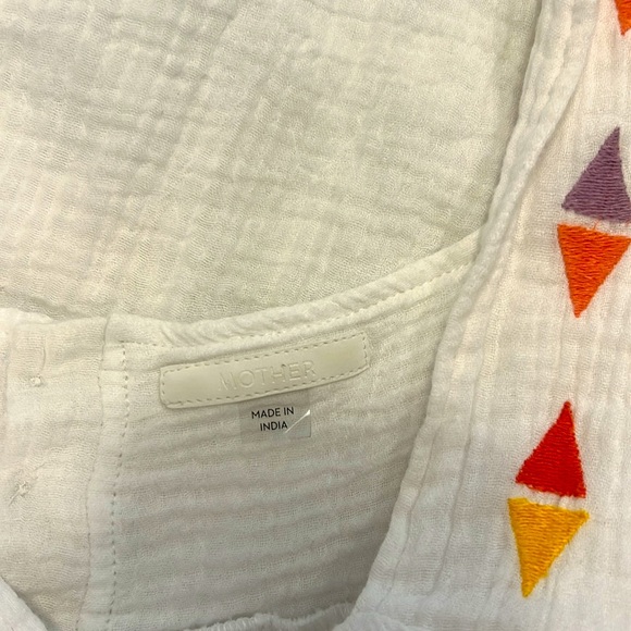 MOTHER White Dress with Colorful Embroidery - Picture 4 of 4